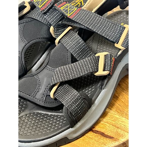 Ozark Trail Sport Sandals Mens Size 7 Black Adjustable Strap Outdoor Comfort - Picture 5 of 5